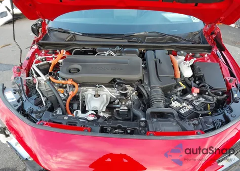 2025 Honda Civic Hybrid Sport/Sport Touring z USA, uszkodzony, nr VIN 2HGFE4F86SH310329